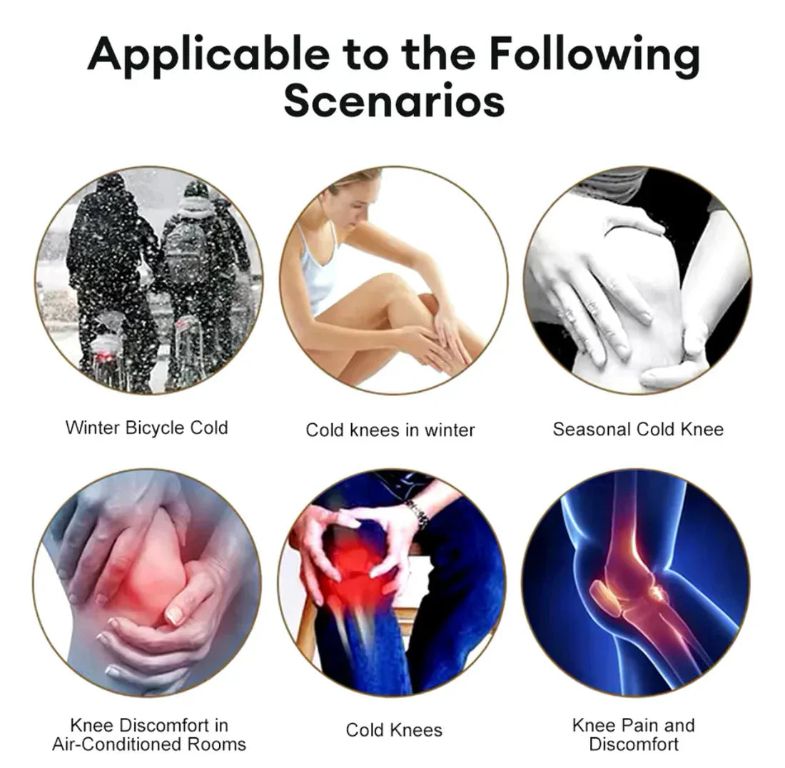 Knee Warmer - Woolen Blend Thermal Leg Warmers