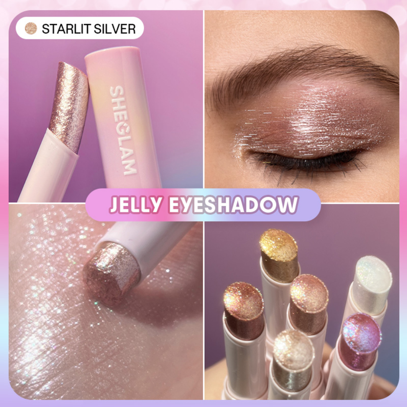 HUDAMOJI- glitter jelly eyeshadows