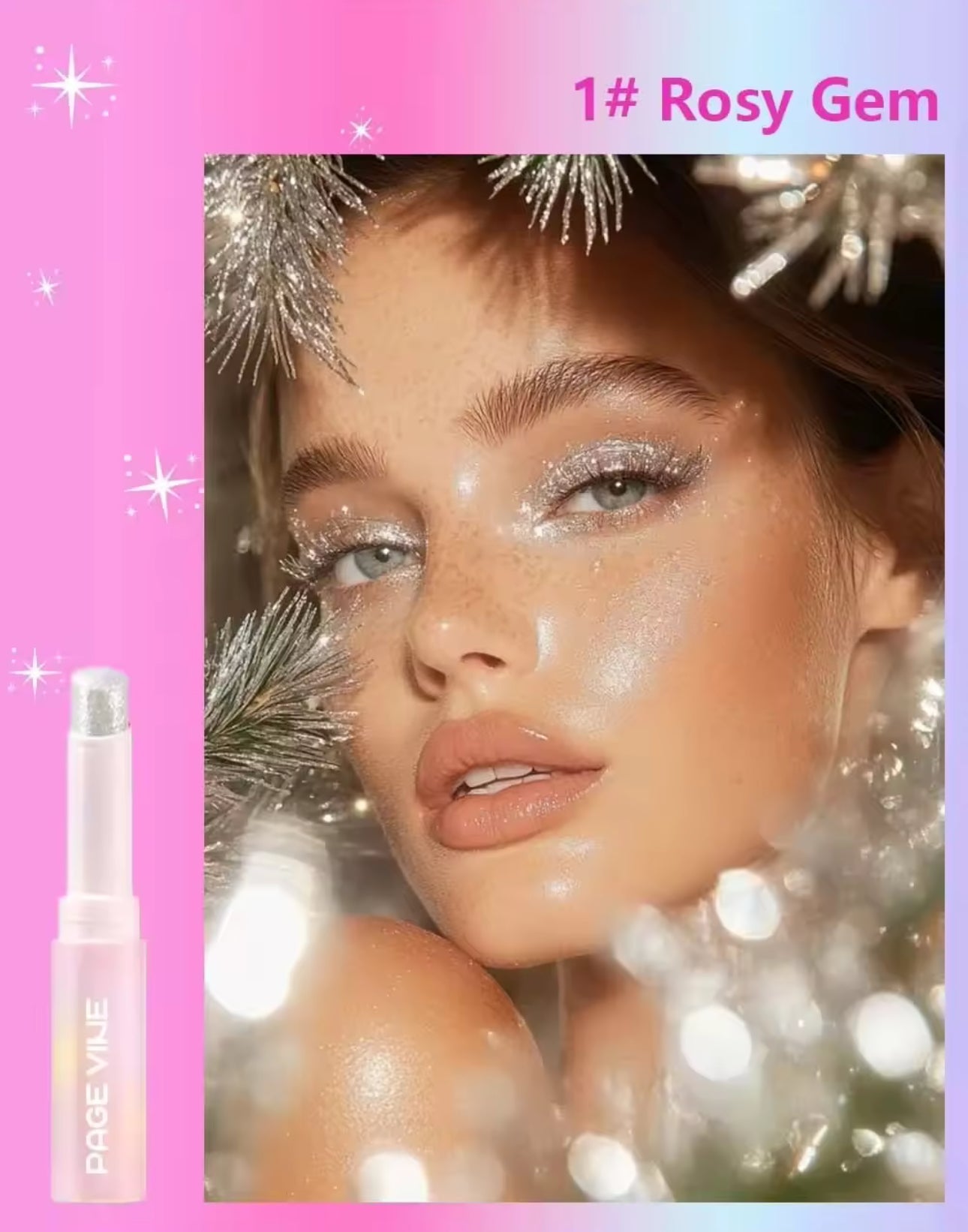 HUDAMOJI- glitter jelly eyeshadows