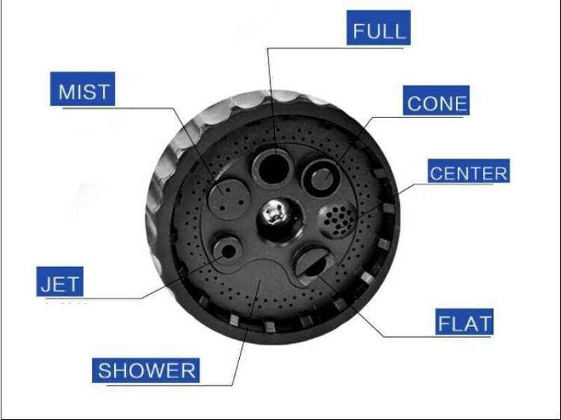 50 Feet Expandable Magic Water Hose Pipe With Spray