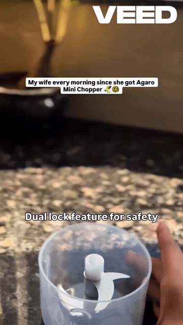 Rechargeable Mini Electric Vegetable Chopper / Slicer