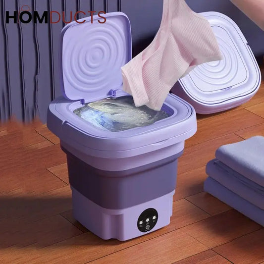 2 in 1 Folding Washing+Dryer Machine