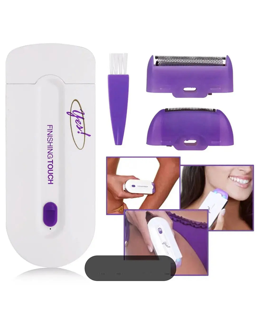 Rechargeable Yes! Finishing Touch Hair Removal Machine